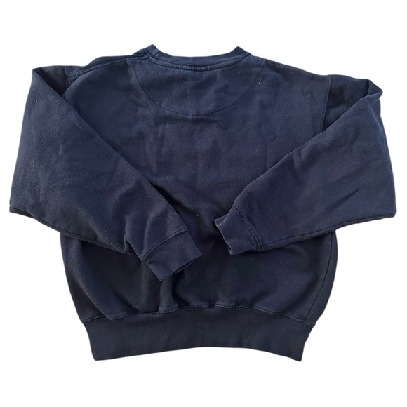 Maine Women's Lighthouse Cotton Preppy Nautical Coastal Chic Sweatshirt, sz S - Picture 2 of 4